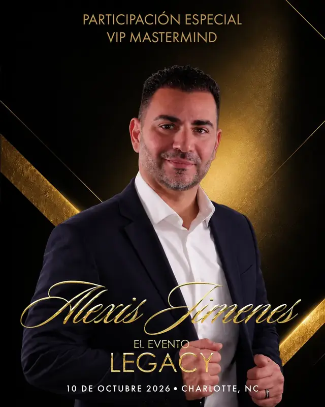 Alexis Jimenes — Participación especial VIP Mastermind, El Evento LEGACY